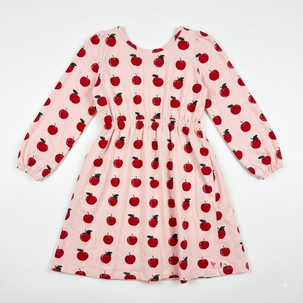 Pink Chicken Apple Dress Girls Size 6